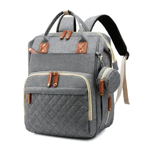 Лидер продаж, многофункциональный дорожный водонепроницаемый рюкзак для мам, сумки для подгузников с USB-зарядкой