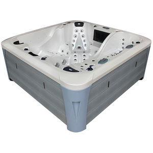 Spa extérieur pour 5 personnes Nordic Canada Gecko Control, 32 ampères, jacuzzi, <span class=keywords><strong>bain</strong></span> <span class=keywords><strong>à</strong></span> <span class=keywords><strong>remous</strong></span> - Product Image 6