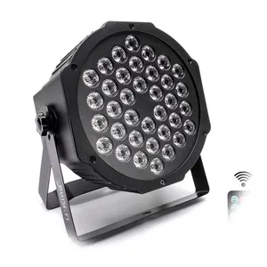 Nueva lámpara Club Luz de escenario Led Par lámparas RGB aluminio Leds Pars DMX512 fiesta 72W 36 jardín 80 RGBW luces móviles 70 95-50-80