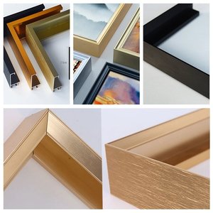 Chất lượng cao tùy chỉnh Hợp kim nhôm khung ảnh 6000 Series T5 temper uốn cát-nổ mìn quá trình oxy hóa tất cả các kích cỡ màu sắc - Product Image 4