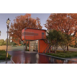 Casa Prefabbricata Moderna e Popolare Stile Apple Cabin 20ft 40ft di Alta Qualità con <span class=keywords><strong>Consegna</strong></span> Rapida - Product Image 6