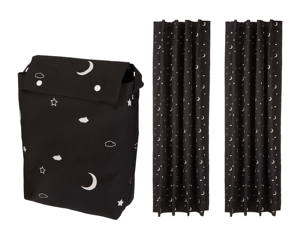 YA SHINE <strong>Travel</strong> Used Curtain <strong>Blackout</strong> with Suction Cups Fabric <strong>Blackout</strong> Shade Portable <strong>Blackout</strong> Curtain - Product Image 1