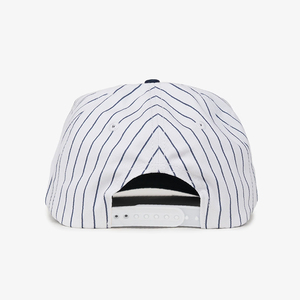 <span class=keywords><strong>Casquette</strong></span> de baseball personnalisée à six panneaux non structurée bicolore à bord court avec broderie personnalisée à rayures pour hommes – Vente en gros de skateboards - Product Image 3