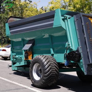 Esparcidora de Estiércol Autopropulsada Avanzada <span class=keywords><strong>para</strong></span> Campos Agrícolas, Jardines, Huertos y Viñedos con Tracción en las Cuatro Ruedas - Product Image 6