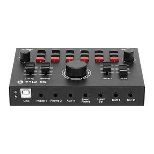 <span class=keywords><strong>Tarjeta</strong></span> <span class=keywords><strong>de</strong></span> <span class=keywords><strong>sonido</strong></span> <span class=keywords><strong>externa</strong></span> V8, juego <span class=keywords><strong>de</strong></span> <span class=keywords><strong>tarjeta</strong></span> <span class=keywords><strong>de</strong></span> <span class=keywords><strong>sonido</strong></span> para estudio profesional, grabación en vivo, para teléfono móvil, Android, Iphone, IOS, OEM - Product Image 4