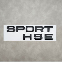 Lettres 3D en ABS, logo SPORT HSE, emblème automobile, autocollants pour coffre arrière de voiture, badges pour accessoires Land Rover Range Rover