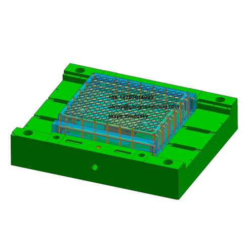 Plastic Injection  Tomato Crate Agricultural Seafood Vegetables Fish  Crate Mold Bread  Tray Mould Plastic Crate Mould
