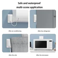 Panel de Enchufes Multifunción Universal DepoGuye de 3 Tomas, Oculto, Impermeable, Tipo 86, Enchufe de Pared para Cocina, Material de PC