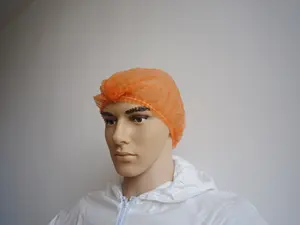 Chất lượng cao chống bụi hairnet Head Cover MOB Cap Vòng Mũ dùng một lần cho siêu thị