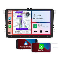 Autoradio 2din pour VW Tiguan Mk1 Autoradio Bluetooth avec CarPlay sans fil Android Auto Head Unit 9" vw