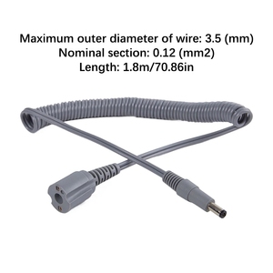 Strong Machine Accessories <strong>Nail</strong> Drill Handpiece Cord Power Cable for Electric Manicure Drill Gray Handle Rope <strong>Nails</strong> <strong>Stuff</strong> Drill - Product Image 6