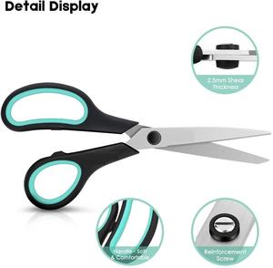 <span class=keywords><strong>8</strong></span> "Multifunctionele Roestvrijstalen Huishoudschaar Met Scherpe Messen, Handgrepen Met Comfort - Product Image 3