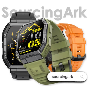 Montre GPS personnalisée ODM Sourcingark avec lecteur de musique, heure mondiale et boussole pour le trekking et l'escalade K78 - Product Image 1