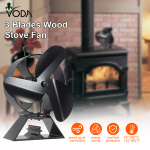 Ventilador de Chimenea de 3 Aspas, Accionado por Calor, para Chimenea de Leña, Gas, Horno, Estufa - Product Image 3