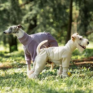 Qiqu Pet Supplies New Designer <strong>Dog</strong> Jumper Winter Italian Greyhounds Turtleneck Warm <strong>Dog</strong> Jumpsuit Outfit Soft <strong>Pyjamas</strong> for <strong>Dogs</strong> - Product Image 3