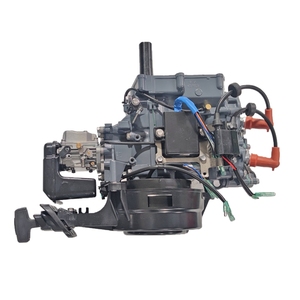 Conjunto de motor fueraborda de barco de alta calidad al por mayor para motor fueraborda de 2 tiempos 15HP negro 12 gasolina Vhp 6 tipo universal - Product Image 1