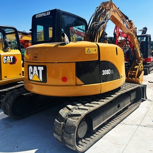 Miniexcavadora CAT 308DCR de alta calidad, maquinaria de construcción de segunda mano, excavadora usada en venta - Product Image 6