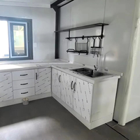 Maison préfabriquée modulaire en acier, écologique et multifonctionnelle, pour bureau/camping/hôpital/magasin, design moderne extensible, luxe, petite taille