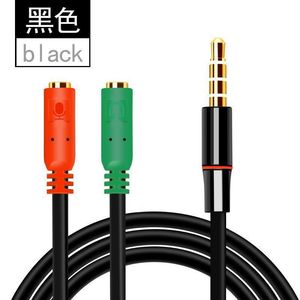 Audio Splitter <b>Cable</b> 3.5mm To 2 RCA Male For <b>Microphone</b> And Speaker Connection Plastic Material - Product Image 5