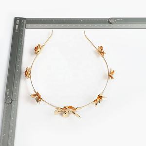 عصابة رأس معدنية كبيرة على الطراز الأوروبي والأمريكية عالية الجودة لربيع وصيف الشعر التبعي للفتيات - Product Image 6