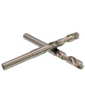 Foret hélicoïdal HSS 2026 de qualité supérieure, finition argent et noir, tige réduite de 3/8 pouce, pour tubes en plastique et métaux - Product Image 2