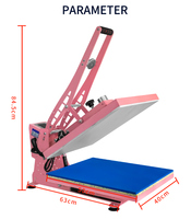 Vesub Machine de sublimation de presse à chaud de T-shirt semi-automatique en gros 40*50cm