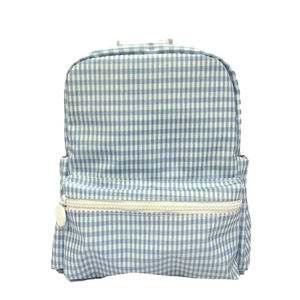 Mochila informal de guinga personalizada de lujo, bolsa de maquillaje a juego, mochila de nailon con monograma para niños, mochila escolar, mochila para exteriores - Product Image 3