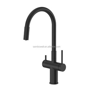 Robinet de cuisine en acier inoxydable de haute qualité, finition brossée, filtre 3 voies, mélangeur de cuisine 3 en 1, robinet de cuisine, robinet mélangeur - Product Image 2