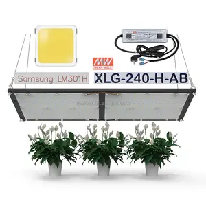 2021 i più venduti LM301h dim Lights pianta da interno Veg fiore serra lampade da coltivazione Quantum 240W LED plafoniera coltiva la luce