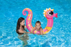 Flotteurs gonflables pour <span class=keywords><strong>piscine</strong></span>, flotteurs gonflables en forme d'hippocampe, bâton <span class=keywords><strong>de</strong></span> natation - Product Image 4