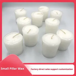 Velas Aromáticas y de Colores Hechas a Mano, Ecológicas, en Forma de <span class=keywords><strong>Pilar</strong></span>/Redondas/en Contenedor, para Navidad, Pascua, Uso Doméstico y Religioso, Venta al por Mayor - Product Image 2