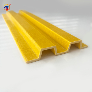 Matériaux <span class=keywords><strong>de</strong></span> construction/supports à haute résistance, profilés <span class=keywords><strong>en</strong></span> <span class=keywords><strong>fibre</strong></span> <span class=keywords><strong>de</strong></span> verre pultrudés FRP/GRP, profilé d'angle FRP - Product Image 1