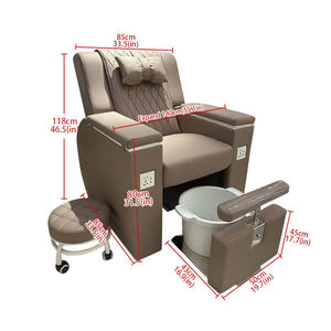 Silla de Masaje Eléctrica Multifuncional HICOMED, Silla de Pedicura, Mueble de Salón de Belleza para Pestañas, Silla de Manicura de Doble Uso - Product Image 3