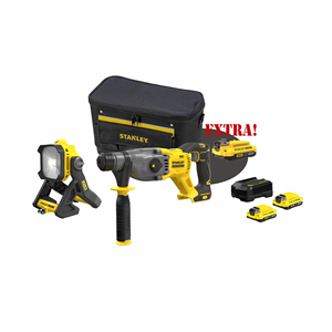 18V V20 Brushless SDS-Plus Kit SFMCH900B trapano a martello rotante LED lampada da cantiere Set di energia per trapani a martello - Product Image 1