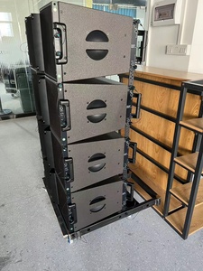 アコースティックKA208P教会サウンドシステム機器DJバーKTV用の高品質アクティブデュアル8インチラインアレイスピーカー - Product Image 4