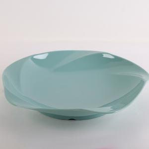 Services de table ronds en mélamine, assiettes grandes pour restaurant, vaisselle de cuisine, plats blancs - Product Image 6