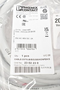 Plc Contact 2302230 - D-sub Cle 37 Pin Cle-d37sub/b/s/300/confec/s สำหรับสินค้าที่มีการรับประกัน - Product Image 4