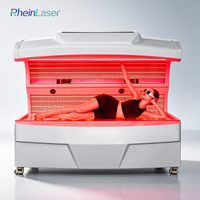 Lit de luminothérapie motorisé CELIORA-E6 à lumière rouge, chambre de photobiomodulation LED pour le corps entier, pour le bien-être et la récupération