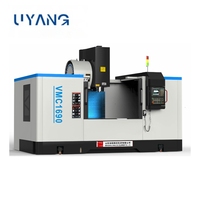 Centre d'usinage CNC VMC1690, centre d'usinage CNC avec broche BT50, commande FANUC, machine de fabrication de moules aérospatiaux de précision