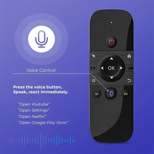 Télécommande vocale Air Mouse M8 2026 2.4G & BT, <span class=keywords><strong>mini</strong></span> clavier sans fil avec gyroscope, remplacement de la télécommande pour Android TV Box X96 - Product Image 4
