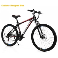 Vélo de montagne pliant adulte à roulement absorbant les chocs à deux roues pour les trajets quotidiens et les aventures tout-terrain