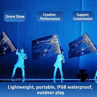 Écran LED en maille, façade média, rideau d'affichage flexible, étanche IP65, adressable DMX512, pour la décoration de bâtiments, d'hôtels et de scènes