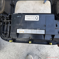 Panneau de commande de climatisation avec boutons et cadre des aérations pour Lexus LX470 LHD d'origine, d'occasion