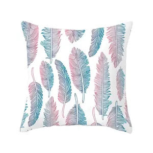 Kussens Leveranciers Custom Kids Home Decor Met Vulling Feather Print Kussen Auto Versieren Deken Kussens Kussenhoes