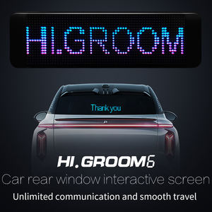 Écran LED flexible pour voiture, panneau de pixels matriciels LED, écran LED pour lunette arrière de voiture, écran LED, panneau LED mobile, panneau d'affichage LED pour bus - Product Image 2