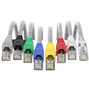 Cavo di <span class=keywords><strong>rete</strong></span> in cristallo <span class=keywords><strong>copertura</strong></span> protettiva super doppia schermatura ecologici in gomma RJ45 non schermato parapolvere - Product Image 1