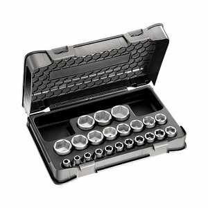 Jeu de douilles à chocs Usag 1/2 pouce en acier au chrome vanadium, modèle 235 - Product Image 1