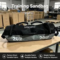 Sac de sable lesté HYROX personnalisé avec logo FRS Wholesale pour entraînement fonctionnel, sac de puissance pour équipement de musculation professionnel en salle de sport