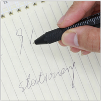 Stylo multifonctionnel en métal noir 6 en 1, stylo à bille, niveau, tournevis, règle graduée, stylo pour ingénieur technique, cadeau pour papa