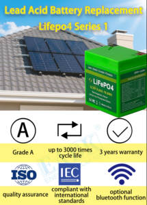 Baterai Lithium Ebike Penyimpanan Energi Rumah dan Sistem BMS Baterai Lifepo4 12V 6Ah 76.8Wh 3000+ Siklus Baterai Lithium 18650 - Product Image 4